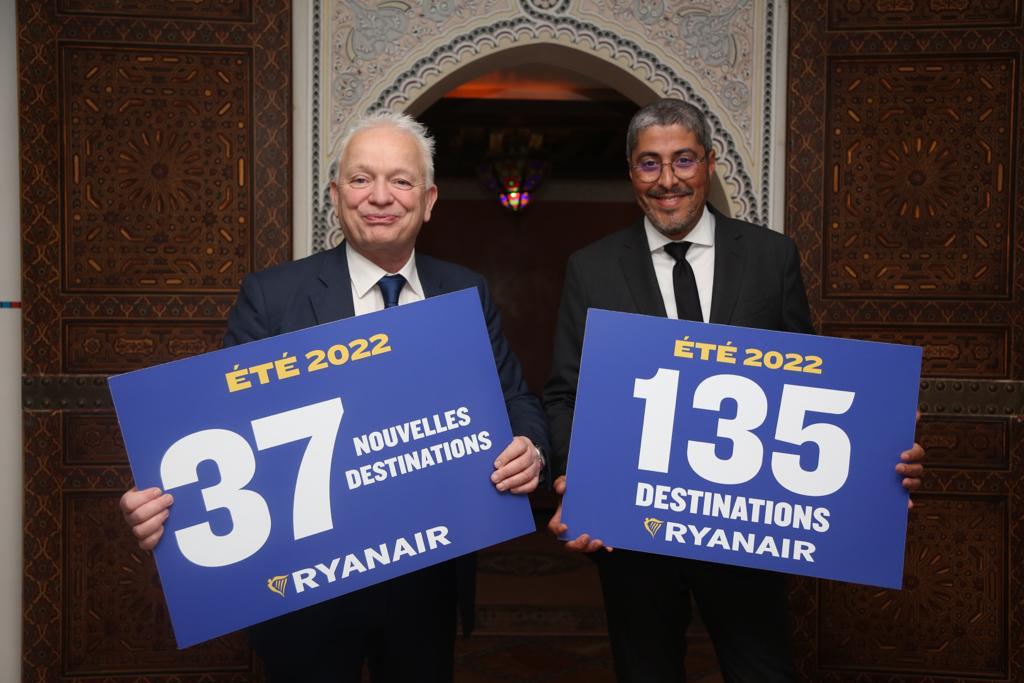 L’ONMT scelle un partenariat record  avec Ryanair pour la saison estivale